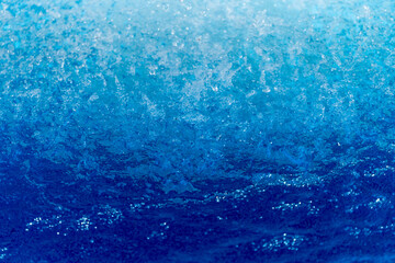 blue water background  whit concept of fresh, refresh, cold and full of energy