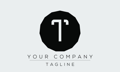 Letter T Logo Design, Creative Modern Icon T