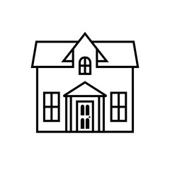 House Icon Vector Illustration Background