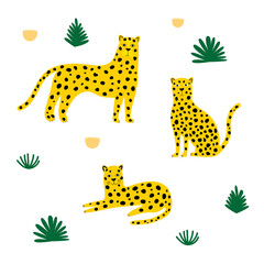 abstract jaguar background for use in design © vanillamilk