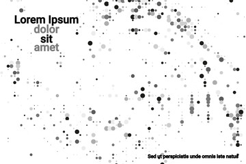 Halftone vector background