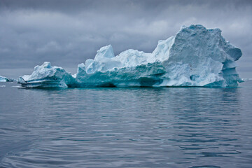 Icebergs in Disko Bay, Ilulissat, West Greenland