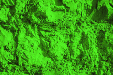 Vivid green stone texture background, sandstone surface