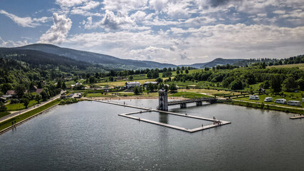 Drone pics at Main Sudetes Trail in Poland