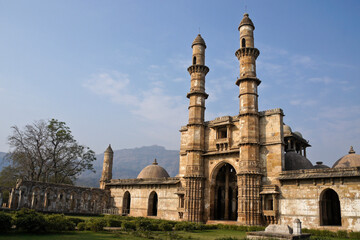 Fototapeta na wymiar Jami Masjid (Grand Mosque), Champaner-Pavagadh Archaeological Park, Gujarat, India