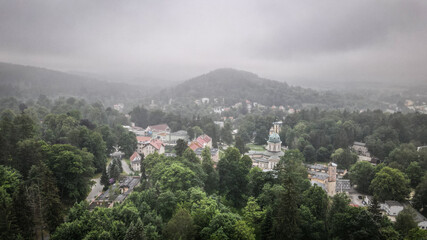 Drone pics at Main Sudetes Trail in Poland