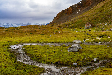 Mountain in Spitsbergen, Arctic