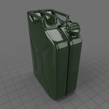 Steel jerry can