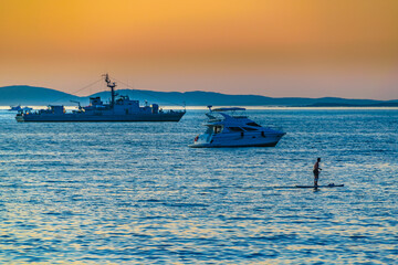 Ships at Ocean Pacific, Punta del Este, Uruguay