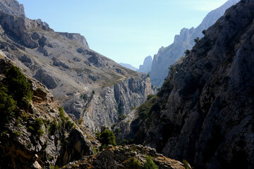 mountains of picos de europa in northern Spain region of Asturias, Cantabria ans Castilla y Leon