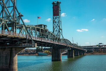 Bridge Portland, Oregon, Winter