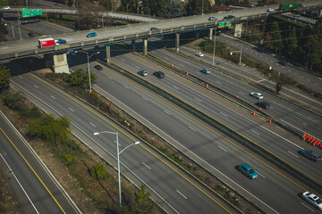 Freeway Portland, Oregon, Winter