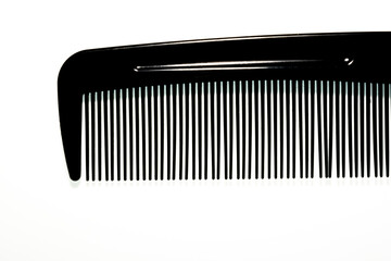 A close up of a comb
