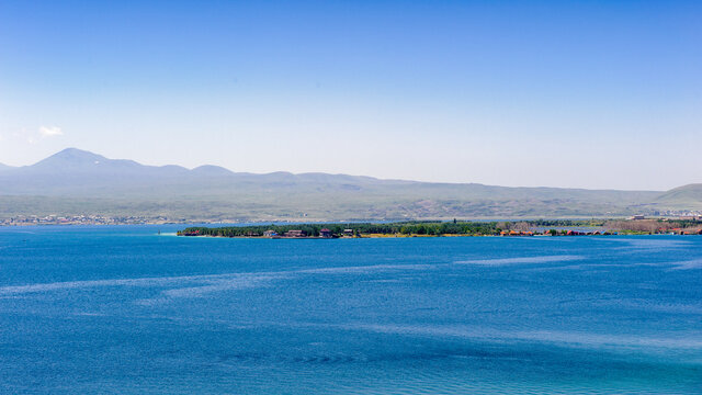 It's Lake Sevan, Armenia