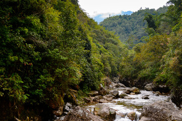 It's Creek in a village of Catcat, Vietnam