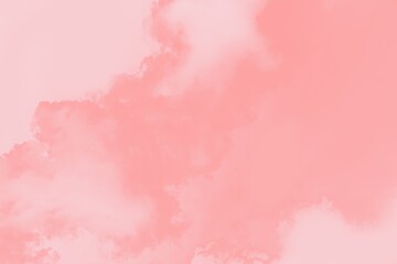 Abstract watercolor pink coral blurred background, gradient