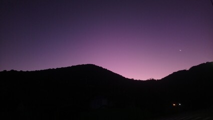 night beach landscape