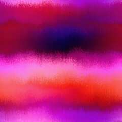 Blurry rainbow gradient glitch abstract artistic texture background. Wavy irregular bleeding dye seamless pattern. Digital ombre distorted watercolor effect all over print © Limolida Studio
