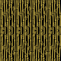 Bamboo seamless repeat pattern background