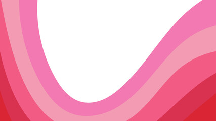 Abstract colorful background of color waves. Template for flyer, cover or banner