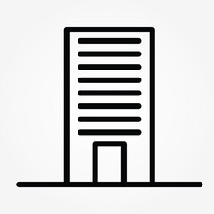 Office Icon, Vector Illustration, Business Outline