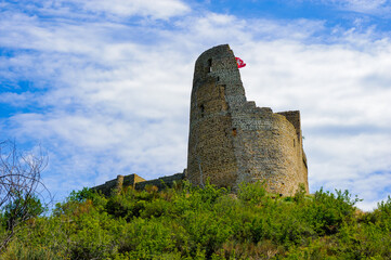 It's Old fortress on the mountain hill in Georgia