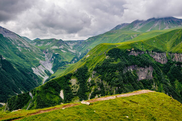 Fototapeta na wymiar It's Nature of the Caucasus mountains