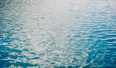 blue water background. Water. Sea background. 