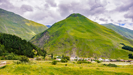 Fototapeta na wymiar It's Spectacular panorama of the mountains and beautiful nature