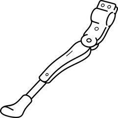 Stable bike kickstand