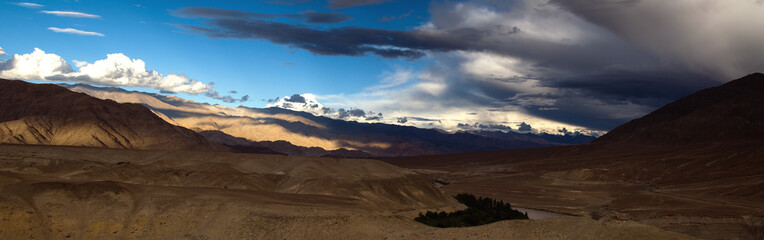 Fototapeta na wymiar The landscape of Ladakh region