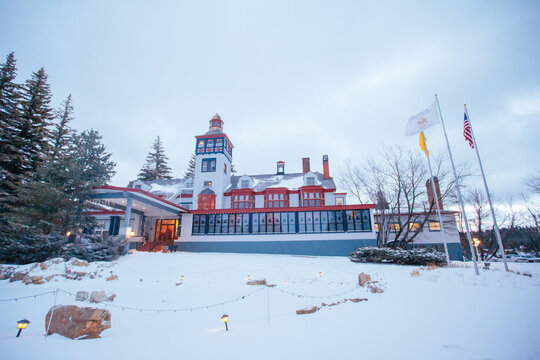 Town of Cloudcroft in New Mexico USA