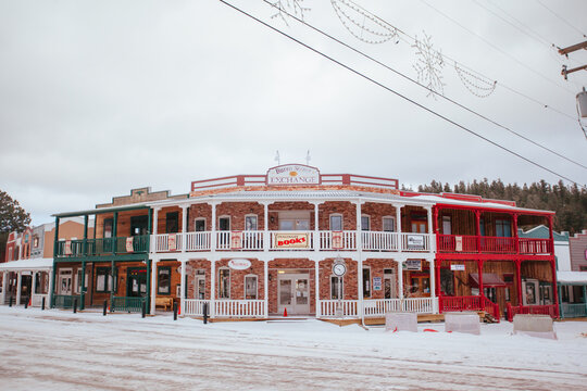 Town of Cloudcroft in New Mexico USA