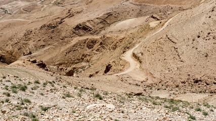 It's Dunes and hills oof the desert of Jordan