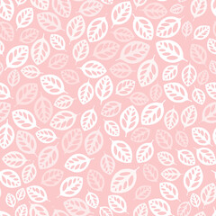 Leaf seamless repeat pattern background