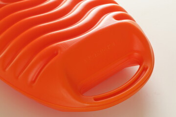 orange color, hot pot plastic warmer for winter house keeping