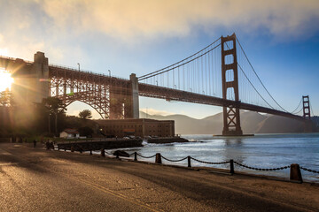 The Bridge at Sunset