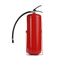 Fire extinguisher isolated on white. Safety tool