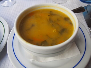 I had this amazing meal at a restaurant called "Sopa de Legumes", Lisboa, Portugal