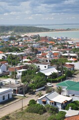 Fototapeta na wymiar Aerial View, La Paloma, Rocha, Uruguay