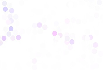Light Purple, Pink vector template with circles.