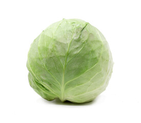 Obraz premium cabbage isolated on white background