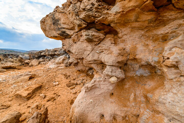 It's Rock formations on the Socotra Island, Yemen. UNESCO World Heritage