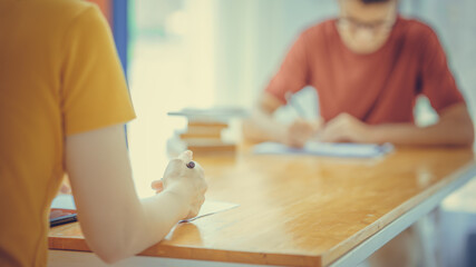 Social distance conceptual in office