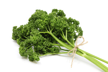 parsley isolated in white background