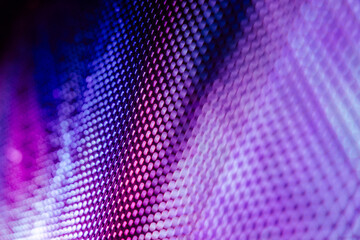 CloseUp LED blurred screen. LED soft focus background. abstract background ideal for design.