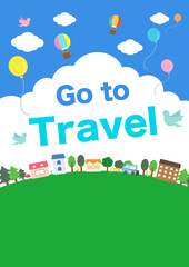 旅行促進ポスター（go to キャンペーン）