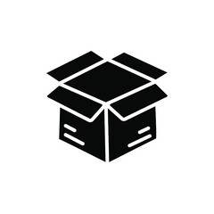 Black Box Vector Icon