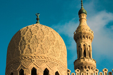 Abu al-Abbas al-Mursi mosque in Alexandria,Egypt