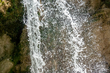 Beautiful water falls in Ajloun, Jordan
